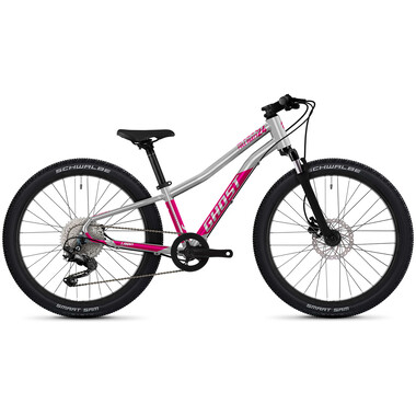 GHOST LANAO FULL PARTY 24" MTB Silver/Purple 2023 0